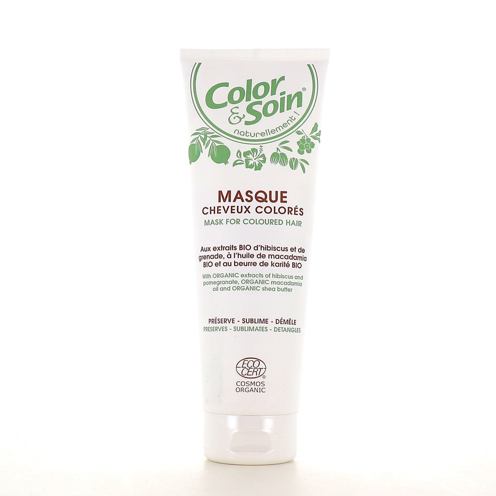 Masque cheveux colorés  200ml